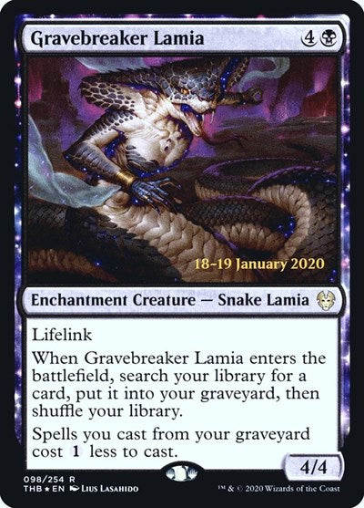 Gravebreaker Lamia (Promos: Prerelease Cards) Near Mint Foil