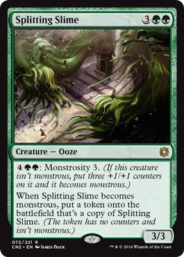 Splitting Slime (Conspiracy: Take the Crown) Medium Play