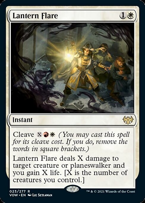 Lantern Flare (Innistrad: Crimson Vow) Medium Play