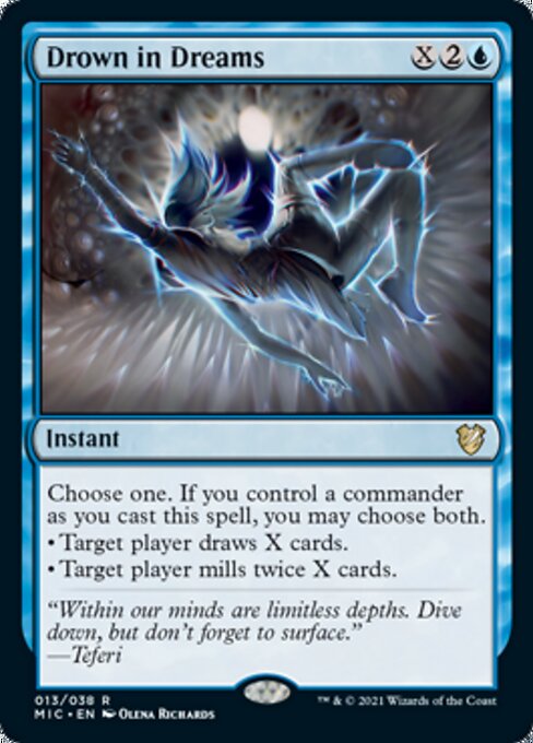 Drown in Dreams (Commander 2021 Midnight Hunt) Near Mint