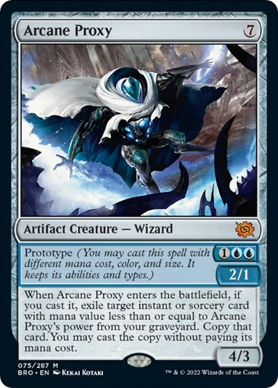 Arcane Proxy (The Brothers' War) Near Mint Foil
