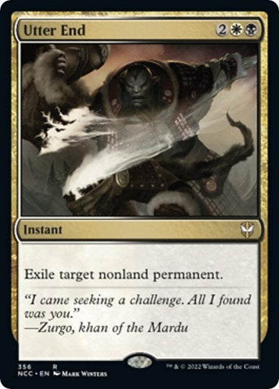 Utter End (Commander: Streets of New Capenna) Near Mint