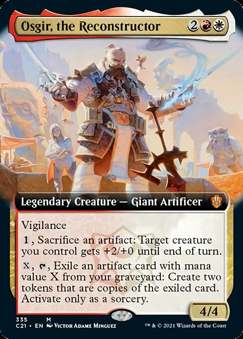 Osgir, the Reconstructor (Extended Art) (Commander 2021 Strixhaven) Near Mint