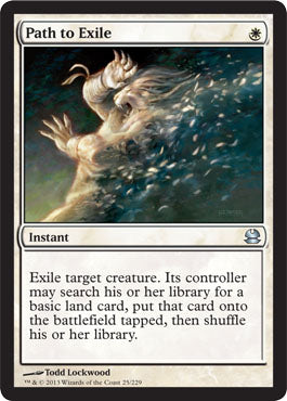 Path to Exile (Modern Masters) Light Play Foil