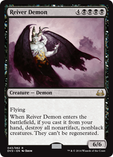 Reiver Demon (Duel Decks Anthology: Divine vs Demonic) Light Play