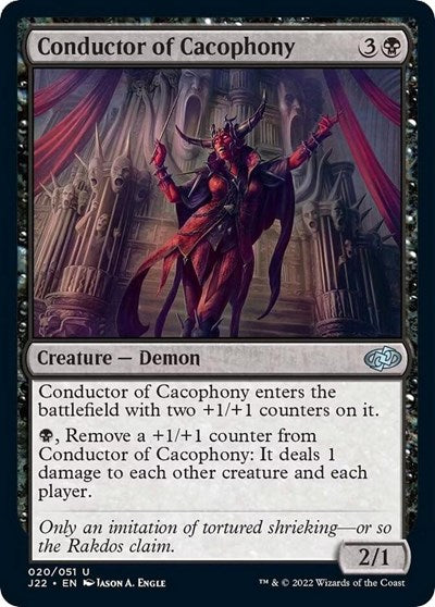 Conductor of Cacophony (Jumpstart 2022) Near Mint