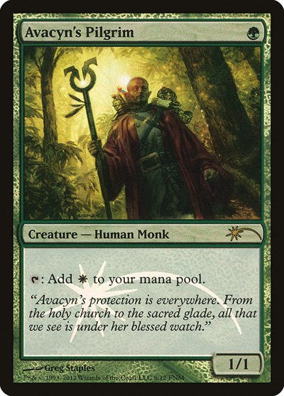 Avacyn's Pilgrim (Promos: FNM) Light Play Foil