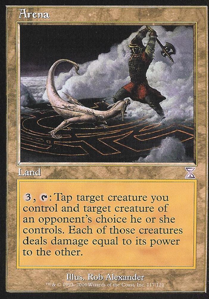 Arena (Time Spiral Time Shifted) Medium Play Foil
