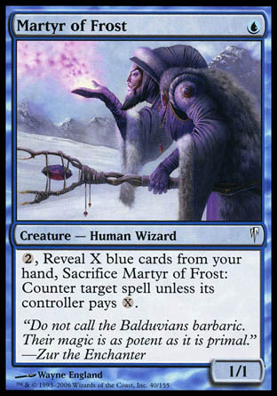 Martyr of Frost (Coldsnap) Near Mint