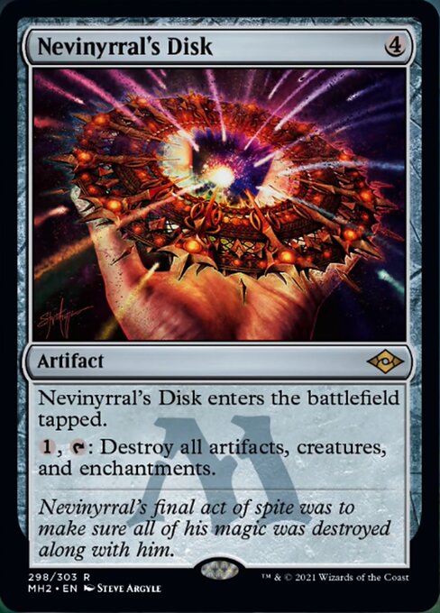 Nevinyrral's Disk (Modern Horizons 2) Near Mint