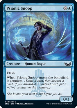 Psionic Snoop (Streets of New Capenna) Near Mint