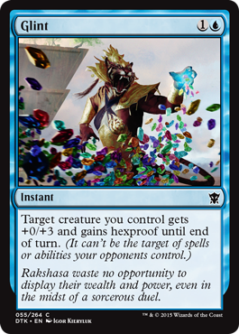 Glint (Dragons of Tarkir) Light Play Foil