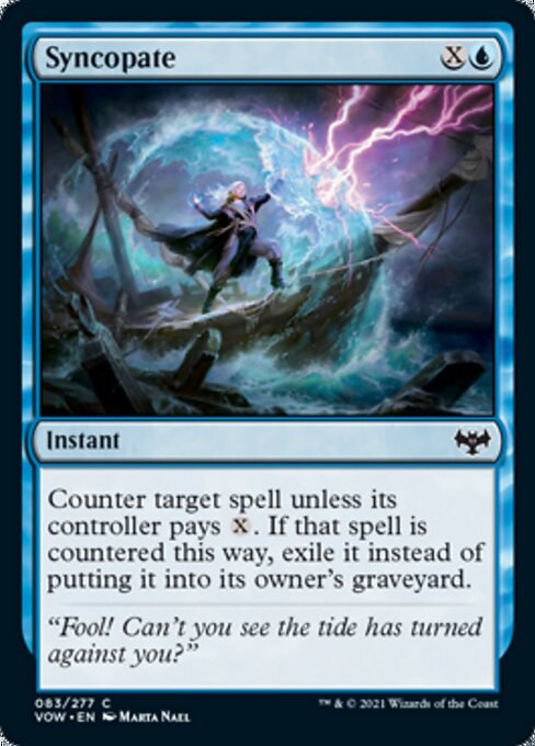 Syncopate (Innistrad: Crimson Vow) Medium Play