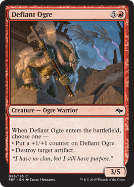 Defiant Ogre (Fate Reforged) Medium Play