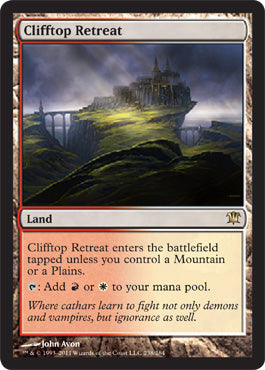 Clifftop Retreat (Innistrad) Medium Play Foil
