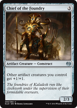 Chief of the Foundry (Kaladesh) Near Mint Foil