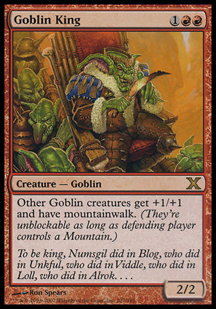 Goblin King (10th Edition) Near Mint
