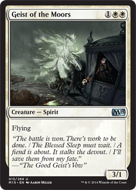 Geist of the Moors (Magic 2015 Core Set) Near Mint