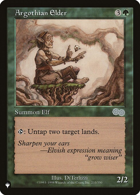 Argothian Elder (The List) Near Mint