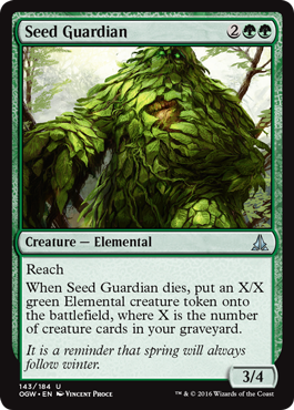 Seed Guardian (Oath of the Gatewatch) Medium Play