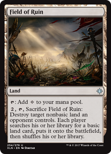 Field of Ruin (Ixalan) Light Play