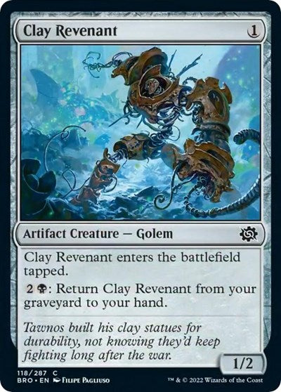 Clay Revenant (The Brothers' War) Near Mint