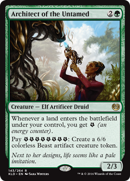 Architect of the Untamed (Kaladesh) Medium Play