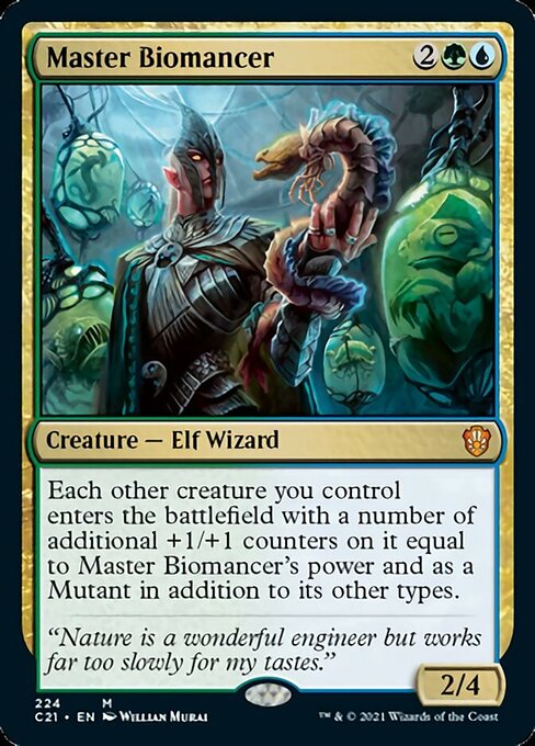 Master Biomancer (Commander 2021 Strixhaven) Near Mint