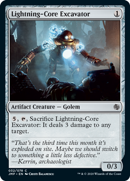 Lightning-Core Excavator (Jumpstart) Medium Play