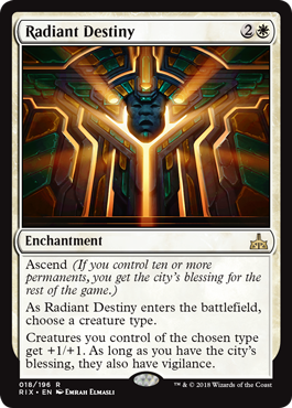 Radiant Destiny (Rivals of Ixalan) Near Mint