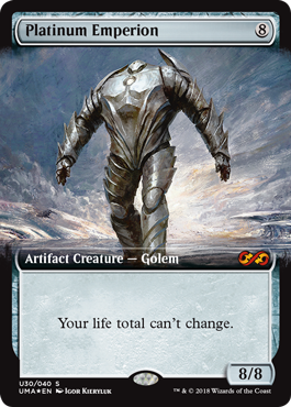 Platinum Emperion (Ultimate Box Toppers) Near Mint Foil