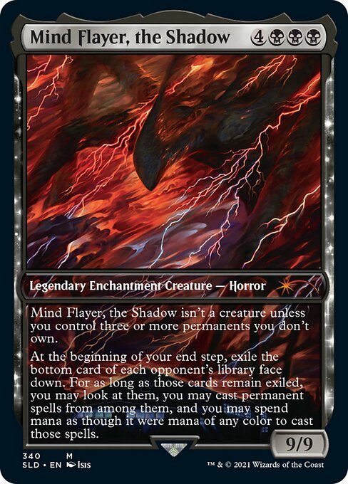Mind Flayer, the Shadow (Secret Lair) Near Mint Foil