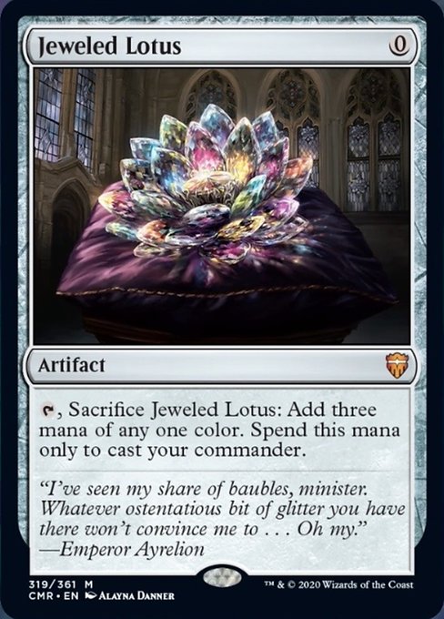 Jeweled Lotus (Commander Legends) Near Mint Foil