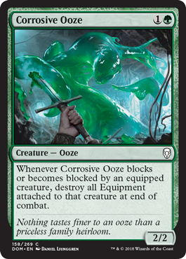 Corrosive Ooze (Dominaria) Near Mint