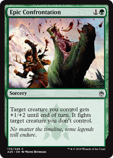 Epic Confrontation (Masters 25) Light Play Foil