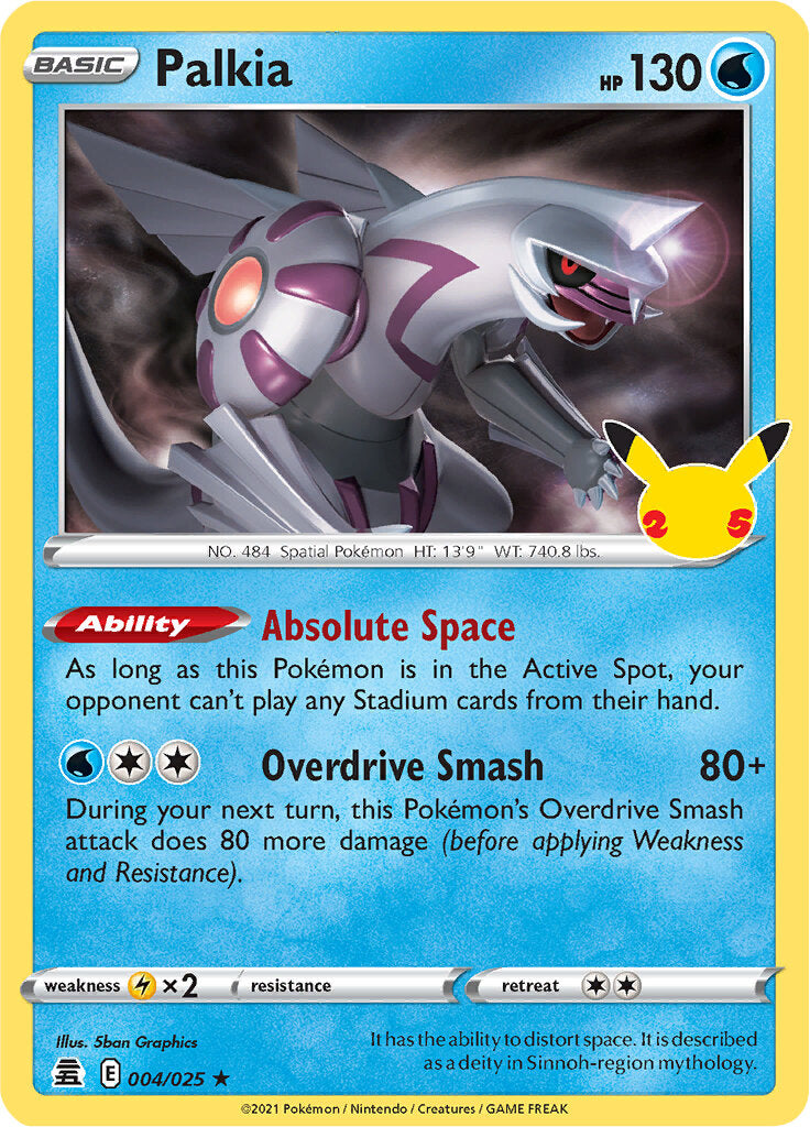 Palkia (004/025) [SWSH: Celebrations]