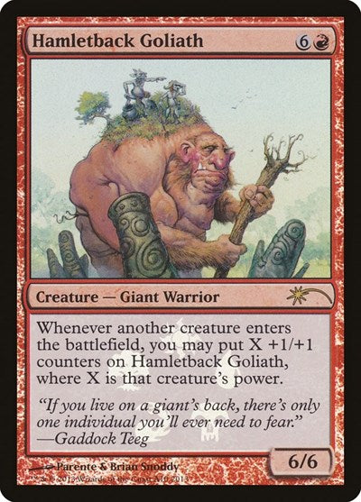 Hamletback Goliath (Promos: Media) Medium Play Foil