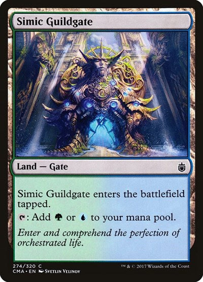 Simic Guildgate (Commander Anthology) Near Mint