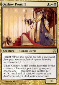 Orzhov Pontiff (Guildpact) Light Play Foil