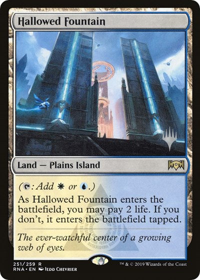 Hallowed Fountain (Promo Pack: Throne of Eldraine) Near Mint Foil