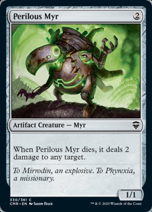 Perilous Myr (Commander Legends) Near Mint Foil