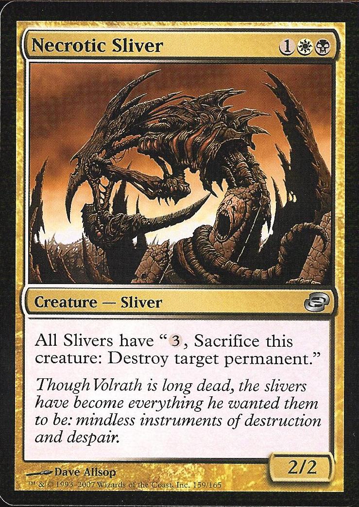 Necrotic Sliver (Planar Chaos) Medium Play