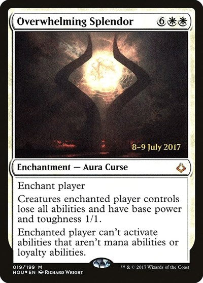 Overwhelming Splendor (Promos: Prerelease Cards) Medium Play Foil