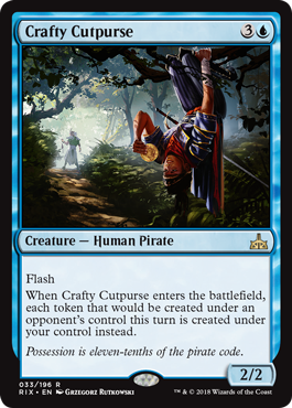 Crafty Cutpurse (Rivals of Ixalan) Near Mint