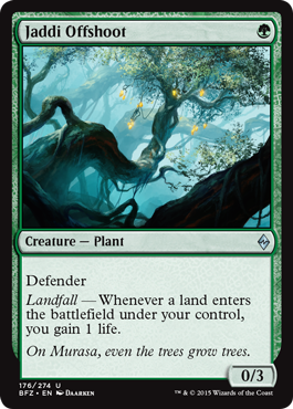 Jaddi Offshoot (Battle for Zendikar) Medium Play