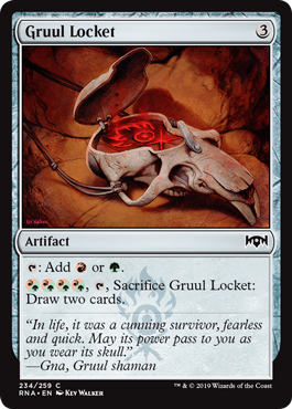 Gruul Locket (Ravnica Allegiance) Near Mint