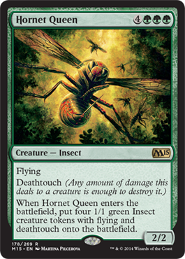 Hornet Queen (Magic 2015 Core Set) Light Play