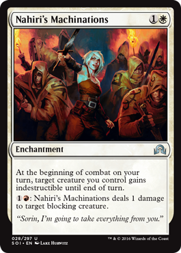 Nahiri's Machinations (Shadows Over Innistrad) Medium Play