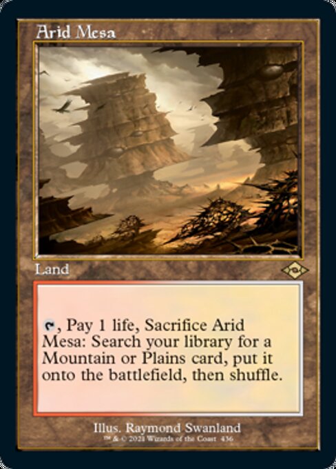 Arid Mesa (Retro Frame) (Modern Horizons 2) Near Mint Foil
