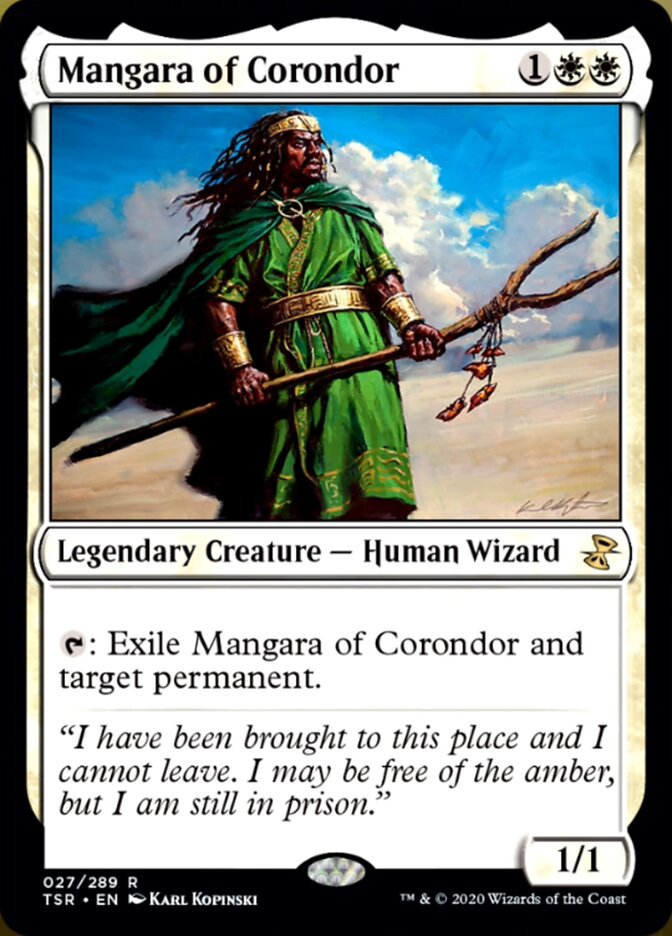 Mangara of Corondor (Time Spiral Remastered) Near Mint Foil